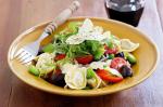 Canadian Warm Tortellini Broad Bean And Artichoke Salad Recipe Appetizer