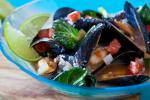 Canadian Spicy Steamed Mussels in Miso Broth Appetizer