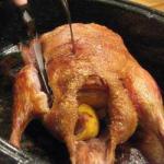 American Roast Duck Without Filling Dinner