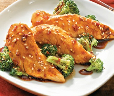 Chinese Chicken and Broccoli Appetizer
