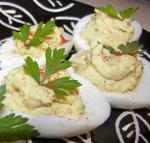 American Zydeco Yaya Deviled Eggs Appetizer