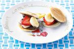 American Fruity Pikelet Sandwiches Recipe Dessert