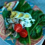 Salad of Cod with Egg recipe