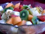 American Summer Breakfast Fruit Salad Appetizer