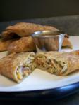 American Egg Rolls With Peanut Dipping Sauce Dinner