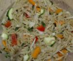American Asian Shrimp Noodle Salad Dinner