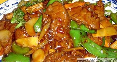 Chinese Hunan Beef Appetizer