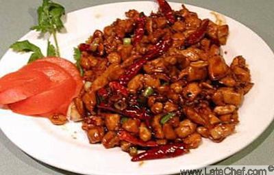 Chinese Kung Pao Chicken Appetizer