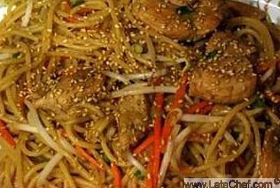 Chinese Szechuan Pasta Salad Appetizer