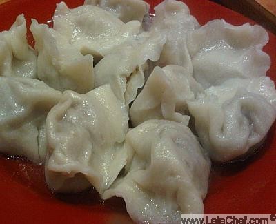 Chinese Steamed Beef Dumplings Appetizer
