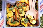 British Saffron Kipfler Potato and Bean Salad Recipe Appetizer