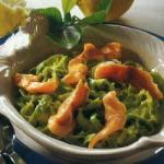 American Green Tagliatelle with Trout Dinner
