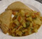Potato  Zucchini Curry recipe