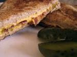 American Grilled Cheese and Bacon Sandwich Appetizer