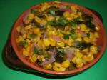 British Corn and Fireroasted Poblano Salad With Cilantro Dinner