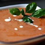 Canadian Rich and Creamy Tomato Basil Soup Recipe Appetizer