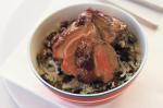 American Duck Breast With Couscous Salad Recipe Drink