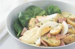 American Potato and Smoked Ham Salad Recipe Appetizer