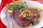 American Spiced Swordfish With Corn and Avocado Salsa Recipe Dinner