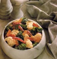 American Broccoli And Cauliflower Salad Appetizer