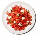 American Watermelon Salad With Pancetta Recipe Appetizer