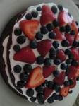 American Easy Brownie Berry Shortcake Dessert