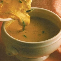 Indonesian Curried Cauliflower and Zucchini Soup Soup