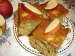 American Apple and Ginger Squares Dessert