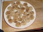 American Sauerkraut Balls Baked Appetizer