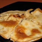 American Pear and Cheese Quesadilla BBQ Grill
