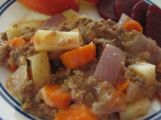 American Hamburger Stew 7 Dinner