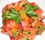 Moroccan Moroccan Tomato and Capsicum Salad Appetizer