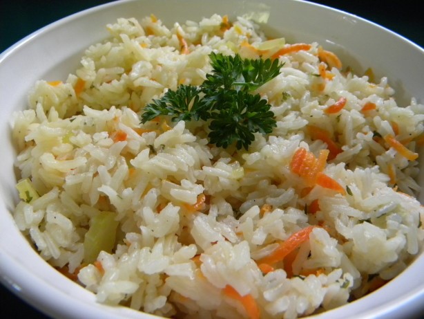 American Vegetable Confetti Rice Dinner