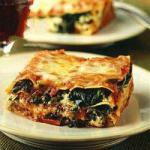 American Lasagna Easy of Spinach and Ricotta Appetizer
