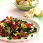 Tepid Salad Grilled Vegetables recipe