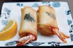 Canadian Prawn Spring Rolls With Plum And Shiso Recipe Appetizer