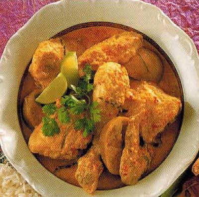 Indian Nonya Chicken And Lime Curry Dinner