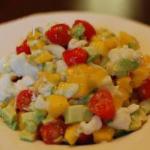 Mexican Ceviche Soft to the Mango Appetizer