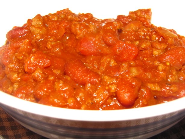 British Real Mccoy Chili Dinner