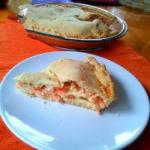American Salted Pie with Salmon and Goat Appetizer
