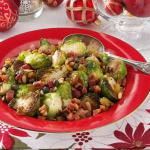 British Sicilian Brussels Sprouts Appetizer