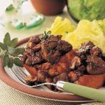 American Poultry Liver with with Sage Appetizer