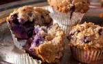 British Blueberry Muffins with Whole Wheat and Almonds Recipe Dessert