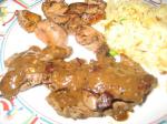 American Antelope Medallions With Brown Sauce Appetizer