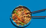 Chinese Beef with Broccoli takeout Noodles Recipe Appetizer