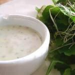 Dressing of Natural Yoghurt and Herbs recipe