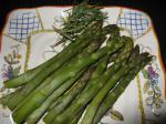 British Rosemary Steamed Asparagus Drink