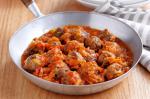 American Cheesy Meatballs In Vegetable Sauce Recipe Dinner