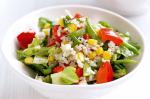 American Corn Snow Pea And Rice Chopped Salad Recipe Dinner
