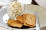 American Smokedtrout Pate With Melba Toasts Recipe Breakfast
